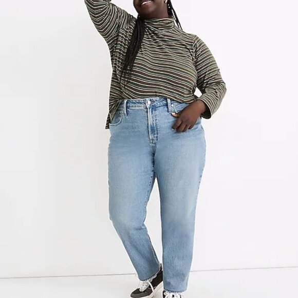 Madewell Denim - Madewell Light Wash The Curvy Perfect Vintage Jeans